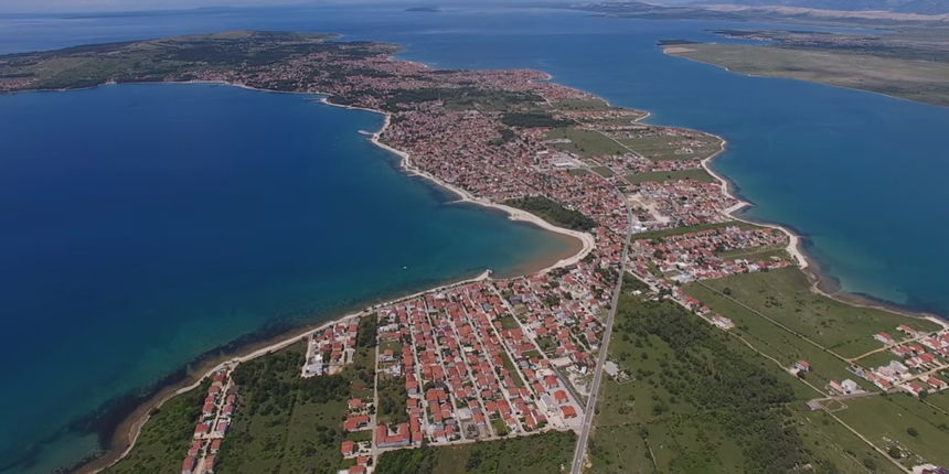 Otok Vir iz zraka