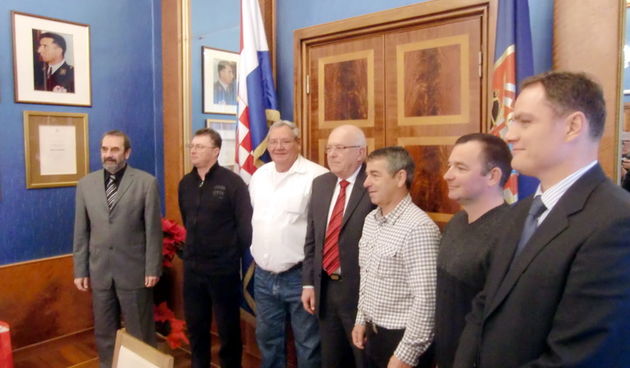 Prijem barkajola kod gradonačelnika