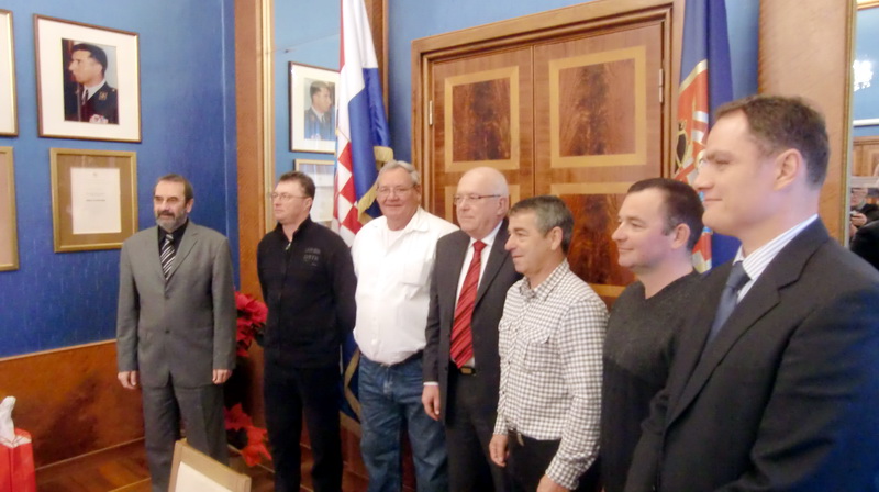 Prijem barkajola kod gradonačelnika