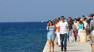 Đir po zadarskoj rivi 1. listopada 2016.