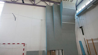 Penjačka stijena u bibinjskoj sportskoj dvorani, Foto: Leo Banić Penjačka stijena u bibinjskoj sportskoj dvorani, Foto: Leo Banić