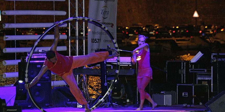 Otvaranje EP klase 49er u uvali Jazine (foto: Marin Gospić)