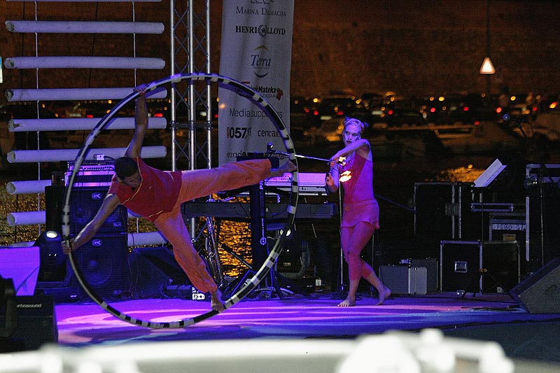 Otvaranje EP klase 49er u uvali Jazine (foto: Marin Gospić)