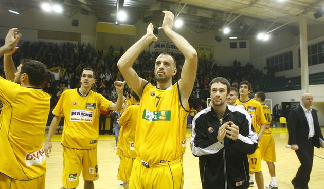 Split, 231212.
Sportska dvorana Gripe .
ABA liga, 7. kolo utakmica KK Split –  KK Olimpija
Na fotografiji: Nikola Vujcic. 
Foto: Vladimir Dugandzic / CROPIX