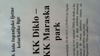 Ljetna liga Diklo-Maraska Ljetna liga Diklo-Maraska