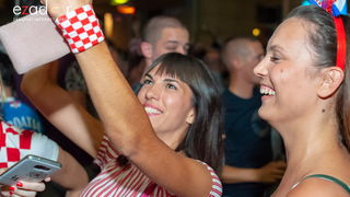 Zadar je gorio: Velika fešta nakon plasmana Vatrenih u finale Svjetskog prvenstva