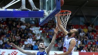 KC Drazen Petrovic, Zagreb – A-1 muska Liga za prvaka, polufinale, 3. utakmica, KK Cibona – KK Zadar 80-71. Photo: Goran Stanzl/PIXSELL KC Drazen Petrovic, Zagreb – A-1 muska Liga za prvaka, polufinale, 3. utakmica, KK Cibona – KK Zadar 80-71. Photo: Goran Stanzl/PIXSELL