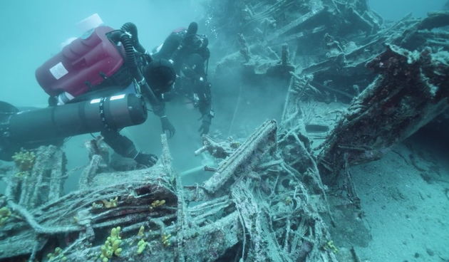 Pronađeni ostaci zrakoplova na 40 metara dubine u viškom akvatoriju