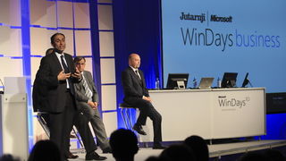 Rovinj, 220410.
Danas je u Rovinju otvorena Windays business konferencija, u organizaciji Microsoft Hrvatska i Jutarnjeg lista. Na otvorenje je dosla premijerka Jadranka Kosor.
Na fotografiji: Soumitra Dutta, profesor na INSEAD-u, jednoj od najboljih svje