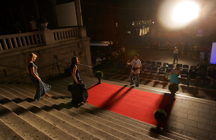 Rijeka, 270810.
Veceras je odrzana modna revija 4 rijecke stepenice na stepenicama pored Grand Hotela Bonavia. Ono