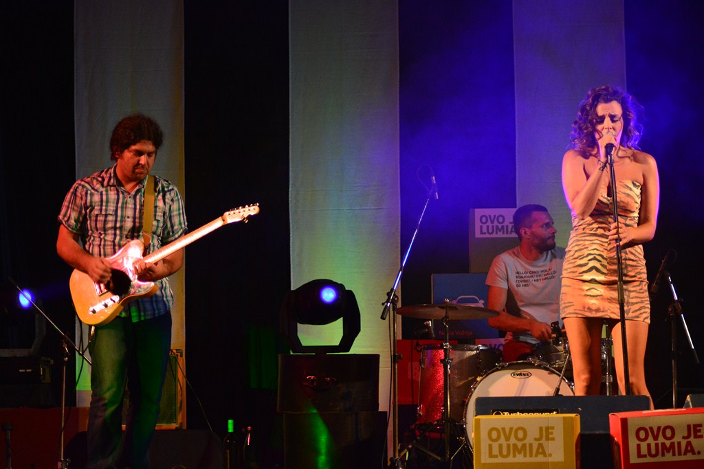 Natali Dizdar u Arsenalu ; foto: Iva Perinčić