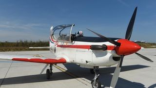 Krila Oluje se vratili u Hrvatsku nakon osvojene nagrade na vojnom aeromitingu RIAT. Photo: Davor VišnjićPIXSELL Krila Oluje se vratili u Hrvatsku nakon osvojene nagrade na vojnom aeromitingu RIAT. Photo: Davor VišnjićPIXSELL