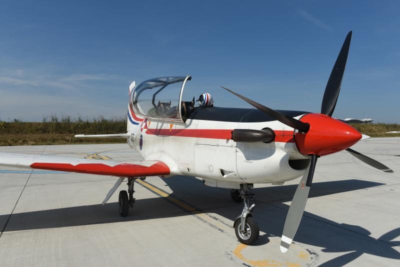 Krila Oluje se vratili u Hrvatsku nakon osvojene nagrade na vojnom aeromitingu RIAT. Photo: Davor VišnjićPIXSELL Krila Oluje se vratili u Hrvatsku nakon osvojene nagrade na vojnom aeromitingu RIAT. Photo: Davor VišnjićPIXSELL