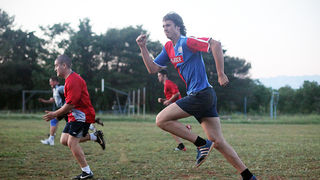 Trening zadarskih ragbijaša u Zemuniku (foto:Saša Čuka)