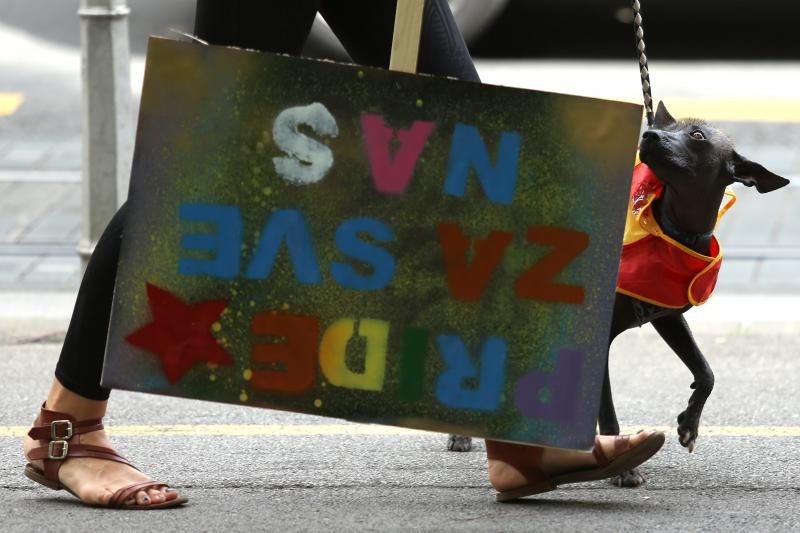 Održan je XV Zagreb Pride pod motom Još Hrvatska ni propala. Photo: PIXSELL Održan je XV Zagreb Pride pod motom Još Hrvatska ni propala. Photo: PIXSELL