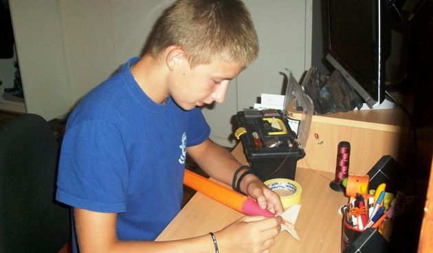 Radionica iz raketnog modelarstva, foto: alibunar.org.rs