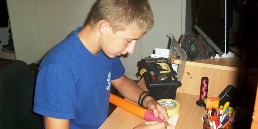 Radionica iz raketnog modelarstva, foto: alibunar.org.rs Radionica iz raketnog modelarstva, foto: alibunar.org.rs