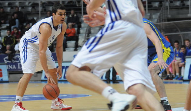 Zadar, 100112.
Dvorana Kresimira Cosica. 
12. kolo A1 kosarkaske lige. KK Zadar – KK Krizevci.
Na fotografiji: Goran Vrbanc (34).
Foto: Luka Gerlanc / CROPIX