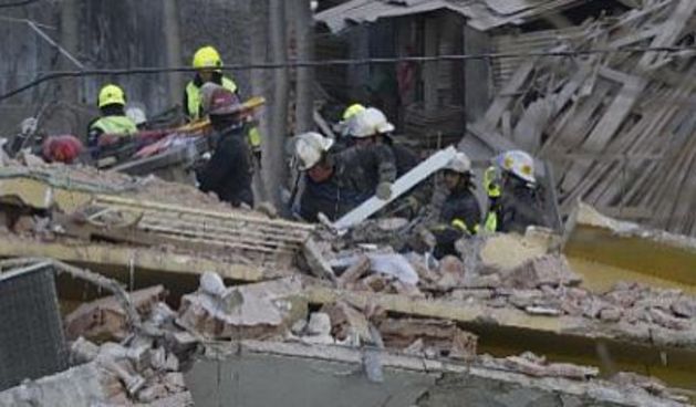 Urušavanje zgrade Argentina (Foto: HRT)