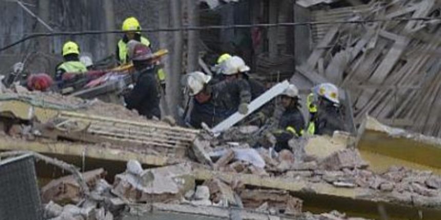 Urušavanje zgrade Argentina (Foto: HRT)