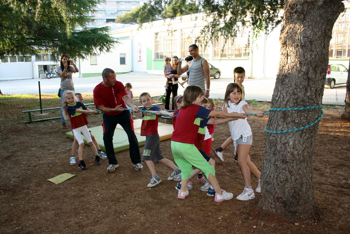 Svečani završni trening predškolaca u DSV “Loptica”, Foto: Mladen Malik Svečani završni trening predškolaca u DSV “Loptica”, Foto: Mladen Malik