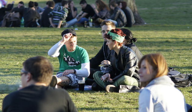 Zagreb, 170312. 
Trg Francuske Republike
U Zagrebu se vec nekoliko dana odrzava popularni festival Sv. Patrika. Festival se ove godine odrzava na Trgu Francuske Republike, a osim 20-ak bendova koji ce nastupati na sam dan Sv. Patrika, najzvucnije je ime U
