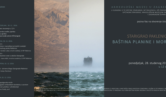 Izložba Starigrad-Paklenica u Zagrebu