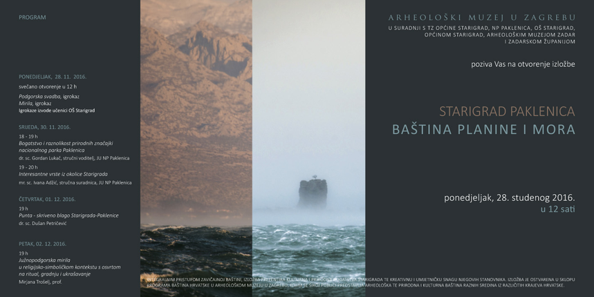 Izložba Starigrad-Paklenica u Zagrebu