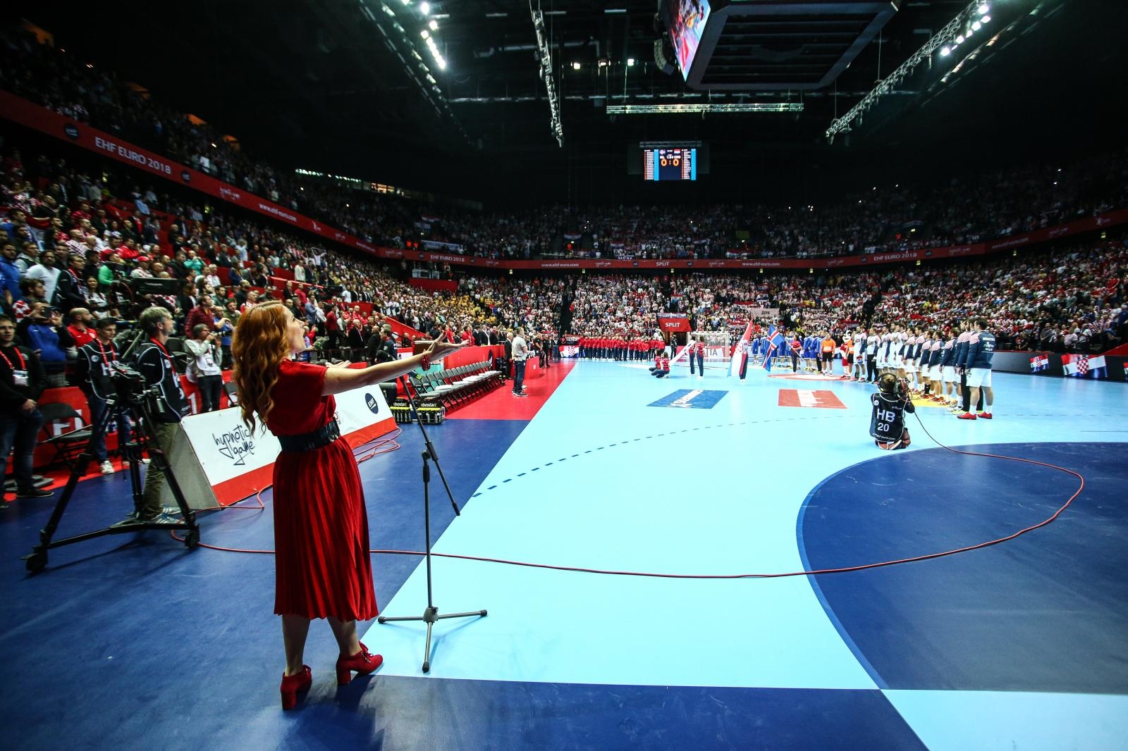 Spaladium Arena, Split – Europsko rukometno prvenstvo, skupina A, 2 kolo, Hrvatska – Island Spaladium Arena, Split – Europsko rukometno prvenstvo, skupina A, 2 kolo, Hrvatska – Island