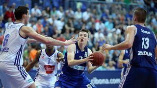 U KC Drazen Petrovic odigrana utakmica poluzavrsnice doigravanja KK Cibona – KK Zadar 87-81. Photo: Slavko Midzor/PIXSELL U KC Drazen Petrovic odigrana utakmica poluzavrsnice doigravanja KK Cibona – KK Zadar 87-81. Photo: Slavko Midzor/PIXSELL