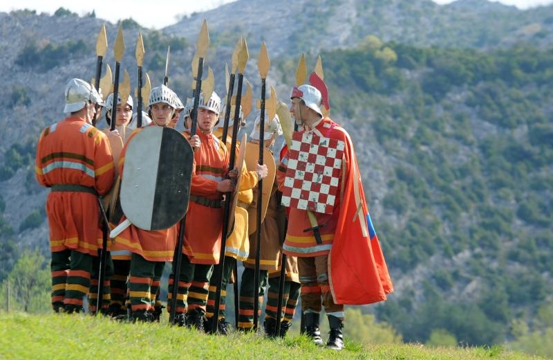 15. Festival zudija, cuvara Kristova groba odrzan je u Mlinistu u Dubrovacko-neretvanskoj zupaniji. Smotra zudija privukla je cuvare Kristova groba iz vise od 30 zupa. Photo: Hrvoje Jelavic/PIXSELL