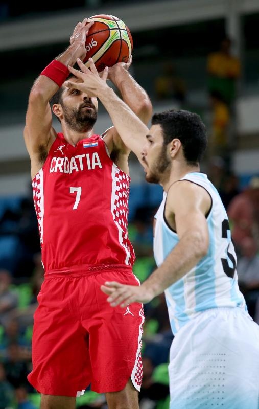 Olimpijske igre Rio 2016. Košarkaska utakmica, 2. kolo, skupina B, Hrvatska – Argentina 82-90. Photo: Igor Kralj/PIXSELL Olimpijske igre Rio 2016. Košarkaska utakmica, 2. kolo, skupina B, Hrvatska – Argentina 82-90. Photo: Igor Kralj/PIXSELL