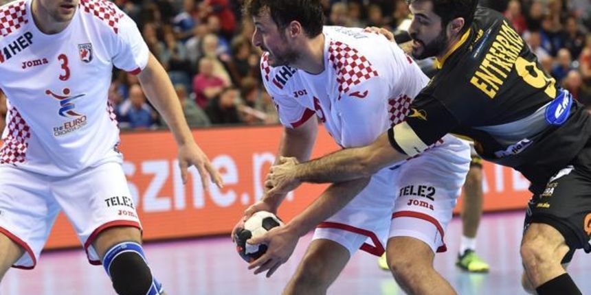 Domagoj Duvnjak, foto: Jacek Bednarczyk – EFE Domagoj Duvnjak, foto: Jacek Bednarczyk – EFE