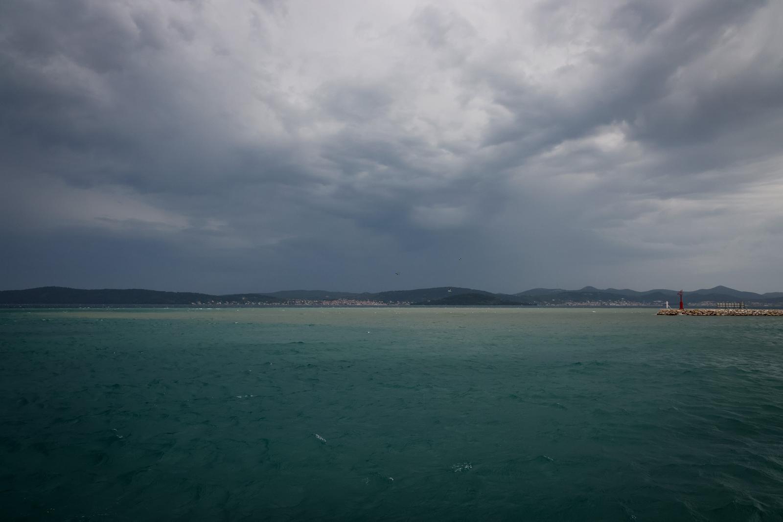 Jugo i kiša @ zadarska riva