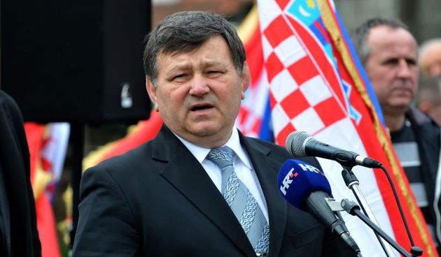 01.03.2014., Pakrac – Nizom manifestacija Pakracani obiljezli sjecanje na pocetak Domovinskog rata u njihovom naselju. Mladen Markac. Photo: Dusan Mirkovic/PIXSELL