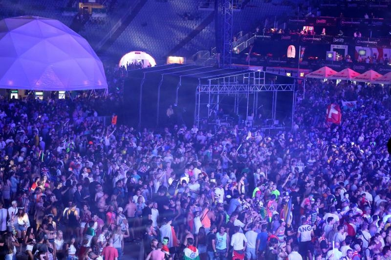 Atmosfera Ultra Europe festivala. Photo: Borna Filic/PIXSELL