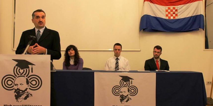 Osnovan Klub sveučilištaraca “Kvaternik” Osnovan Klub sveučilištaraca “Kvaternik”