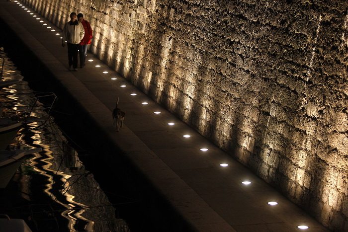 Lucica Fosa obasjana novom rasvjetom, Foto: Jure Miskovic