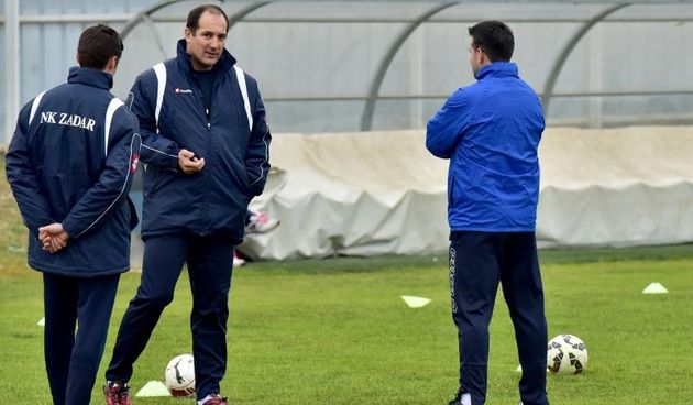 Igor Štimac odradio prvi trening kao nogometni trener NK Zadar, foto: Dino Stanin/PIXSELL