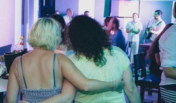 Klapa Kampanel @ Menfisto bar, 18.7.2015. (foto: Ivan Toman) Klapa Kampanel @ Menfisto bar, 18.7.2015. (foto: Ivan Toman)