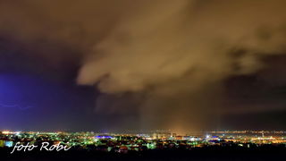 Munje nad Zadrom 16. studenog 2014.  Foto: Roberto Lerga
