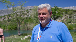 Đuro Župan. 7. hrvatska rafting regata “Zrmanja 2012.”, Foto: Leo Banić Đuro Župan. 7. hrvatska rafting regata “Zrmanja 2012.”, Foto: Leo Banić