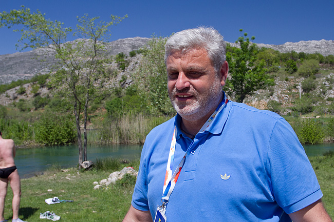 Đuro Župan. 7. hrvatska rafting regata “Zrmanja 2012.”, Foto: Leo Banić Đuro Župan. 7. hrvatska rafting regata “Zrmanja 2012.”, Foto: Leo Banić