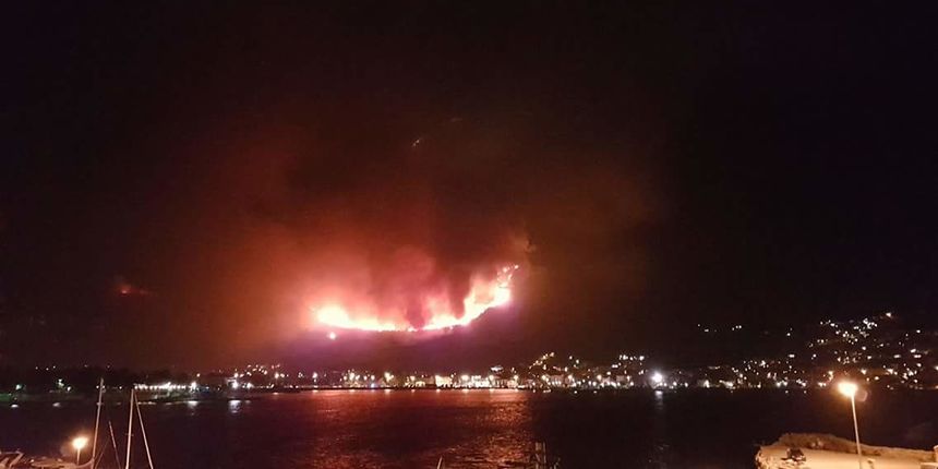 Požar u Podstrani Požar u Podstrani