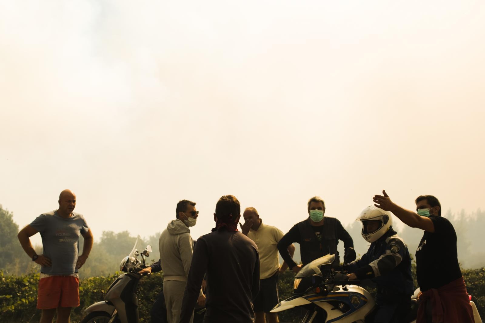 Veliki požar na Pelješcu