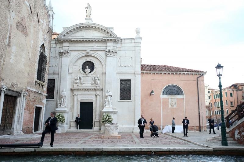 Venecija: Ana Ivanović dolazi u crkvu na vjenčanje