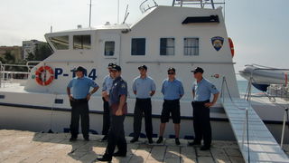 Zadarska policija predstavila novo plovilo, foto: Iva Pejkovic