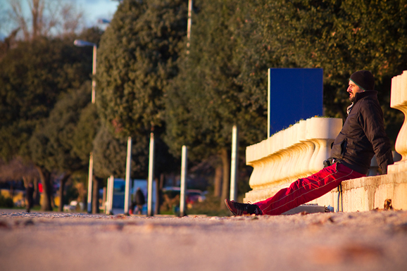 Večernji đir po rivi, 9. siječnja 2012. (foto:Saša Čuka)