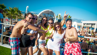 party, zrce, aquarius klub