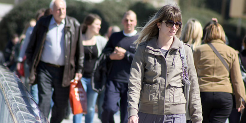 Đir po gradu 1. travnja 2010., ljudi, Zadrani (Foto:Saša Čuka)